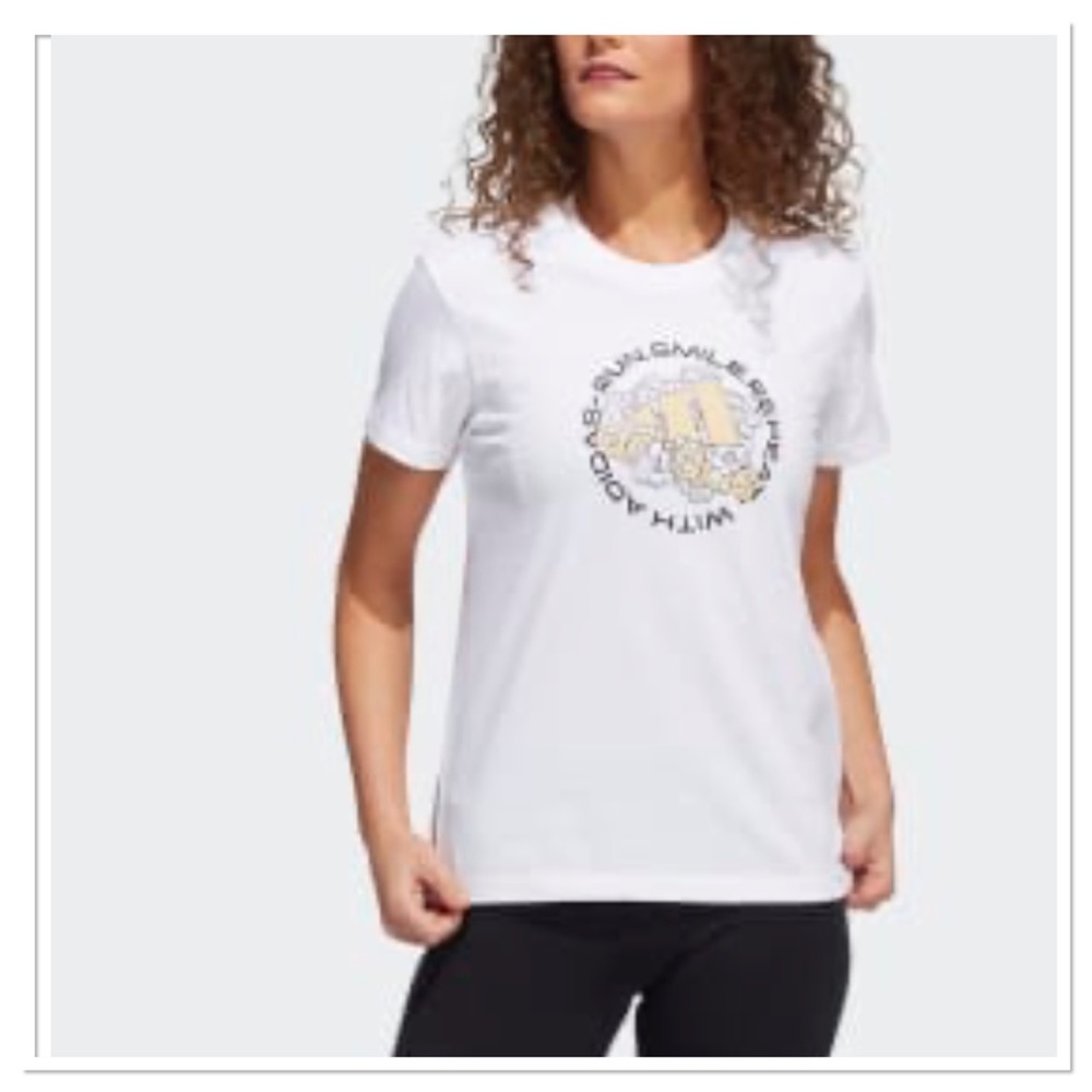 Adidas Women’s World Of Adidas Running Tee T-Shirt Size XL